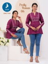 Pretty Woman By Kaya Rayon Ladies Short Top Wholesale In Delhi